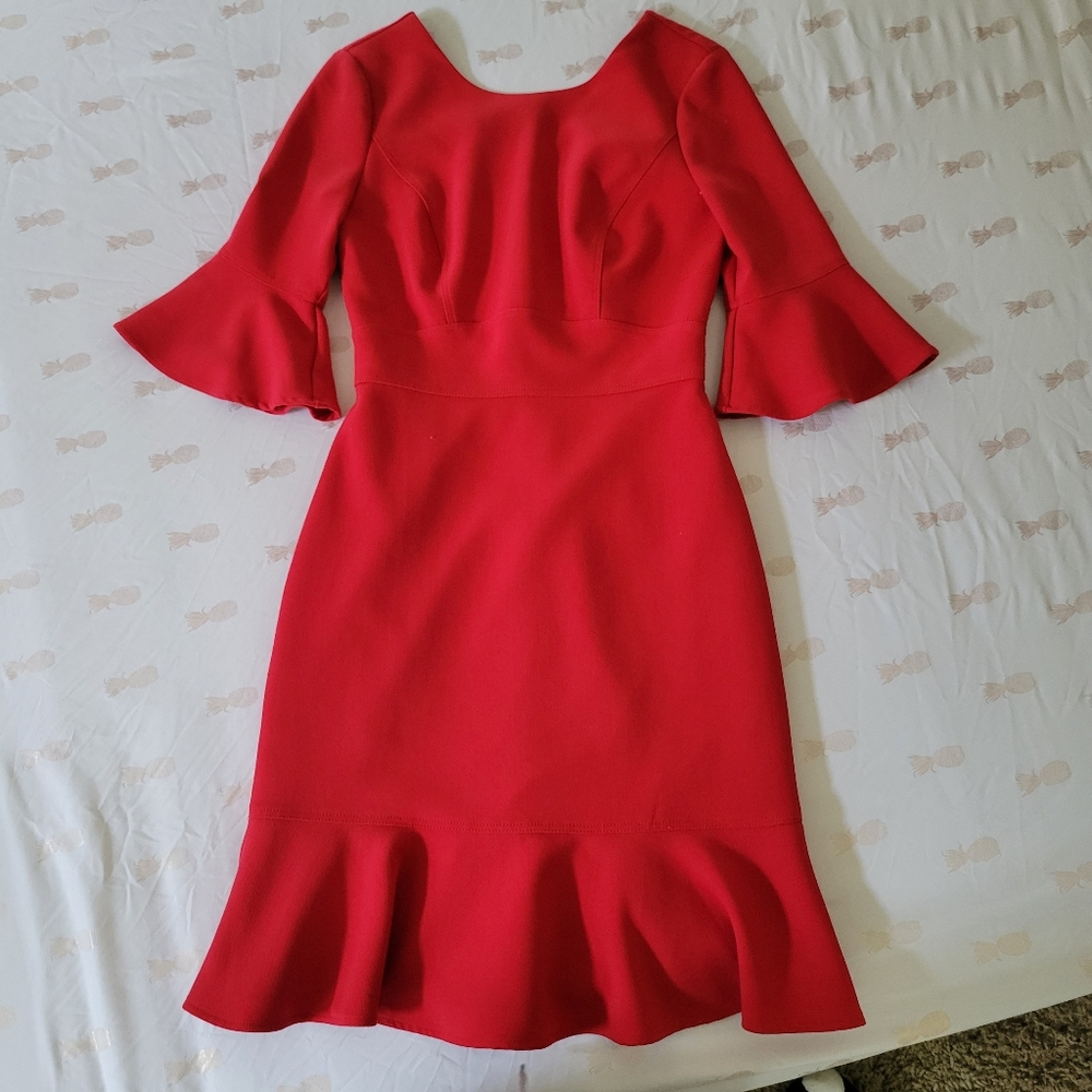 Red dress